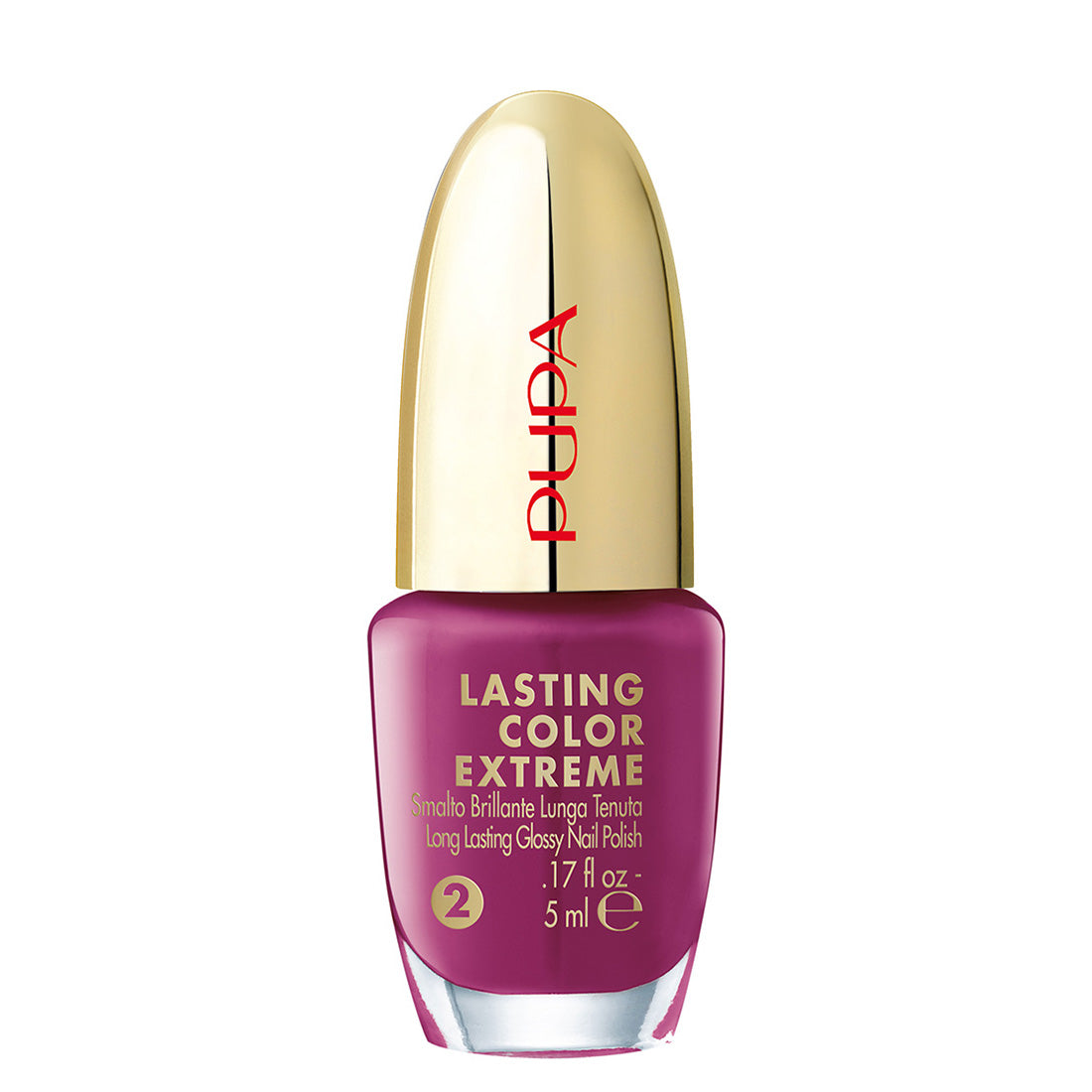 Lasting Color Extreme Smalto Brillante Lunga Tenuta N 020 Red Grapes_PUP230106A020_Pupa
