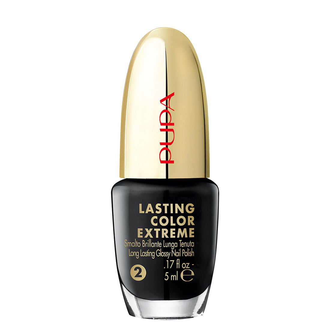 Lasting Color Extreme Smalto Brillante Lunga Tenuta N 024 Midnight Black_PUP230106A024_Pupa