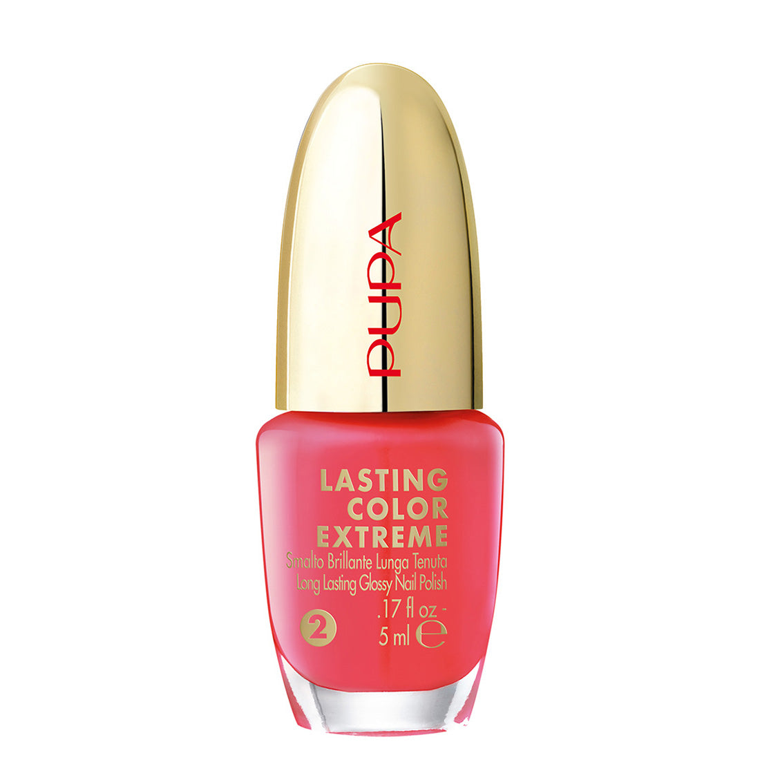 Lasting Color Extreme Smalto Brillante Lunga Tenuta N 030 Cocktail Coral_PUP230106A030_Pupa