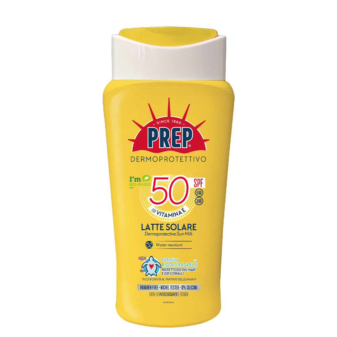 Latte Solare Dermoprotettivo 200ML SPF 50_PRE1807400_Prep