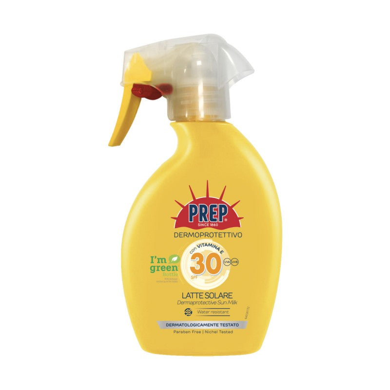 Latte Solare Spray Dermoprotettivo 225 ML SPF 30_PRE72240_Prep