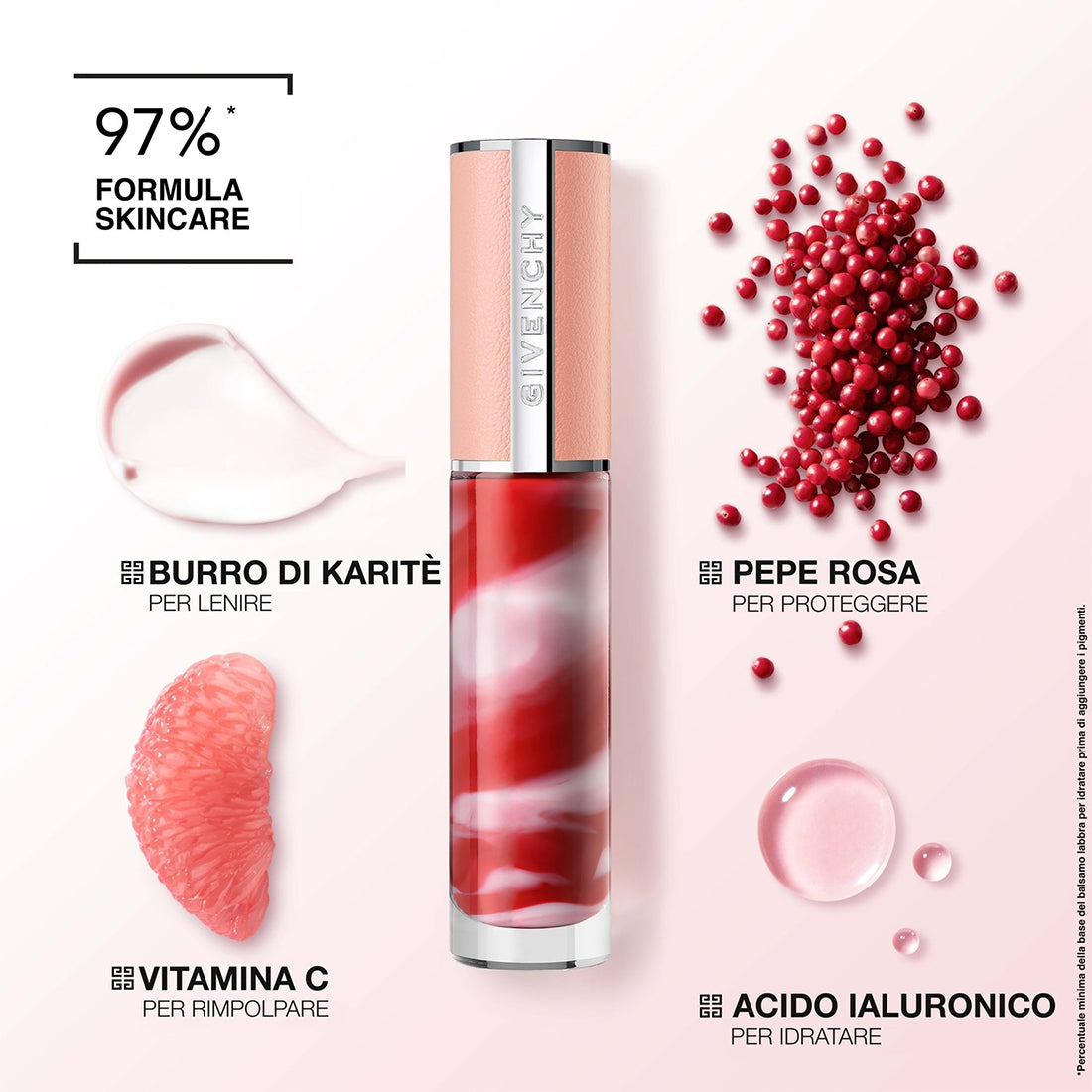 Le Rose Perfecto Liquid Gloss Balsamo Labbra 01 Pink Irresistible_GIVP084391_Givenchy-2