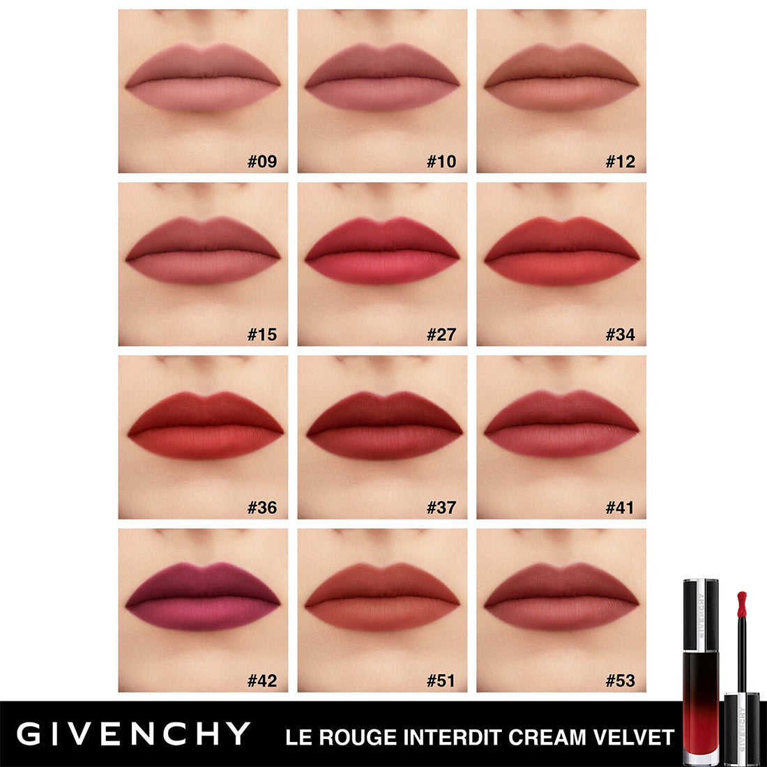 Le Rouge Interdit Cream Velvet Rossetto mat 53 Brun Delicat_GIVP083832_Givenchy-2