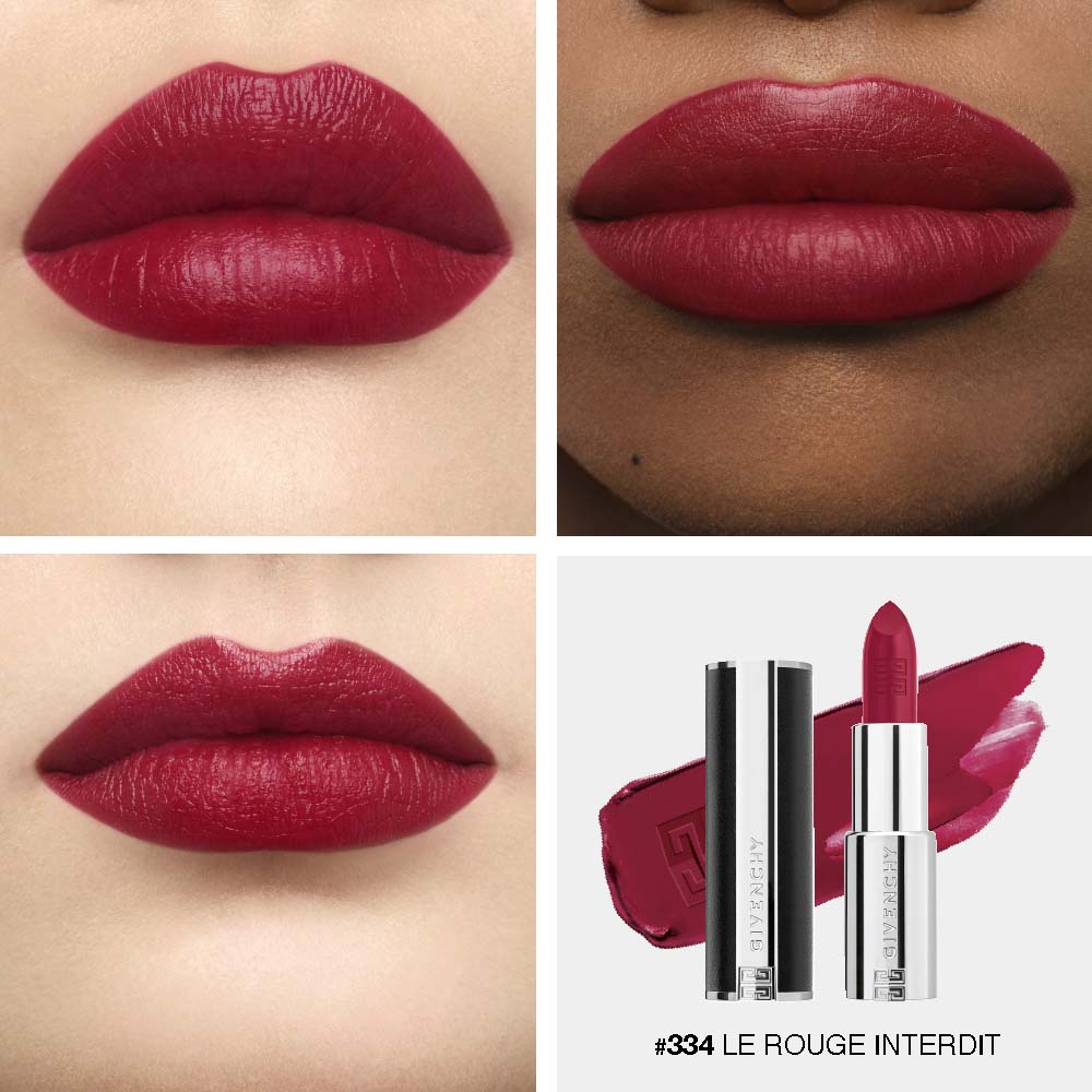 Le Rouge Interdit Intense Silk Rossetto 334 Grenat Volontaire_GIVP084775_Givenchy-3