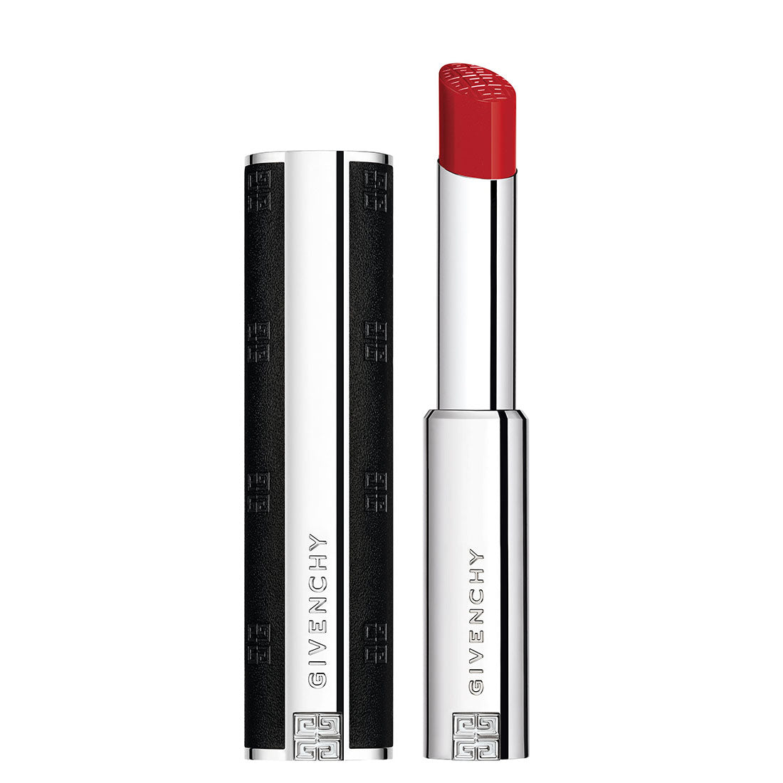 Le Rouge Interdit Satin Rossetto dal finish satinato 329 Rouge Enflammè_GIVP000256_Givenchy