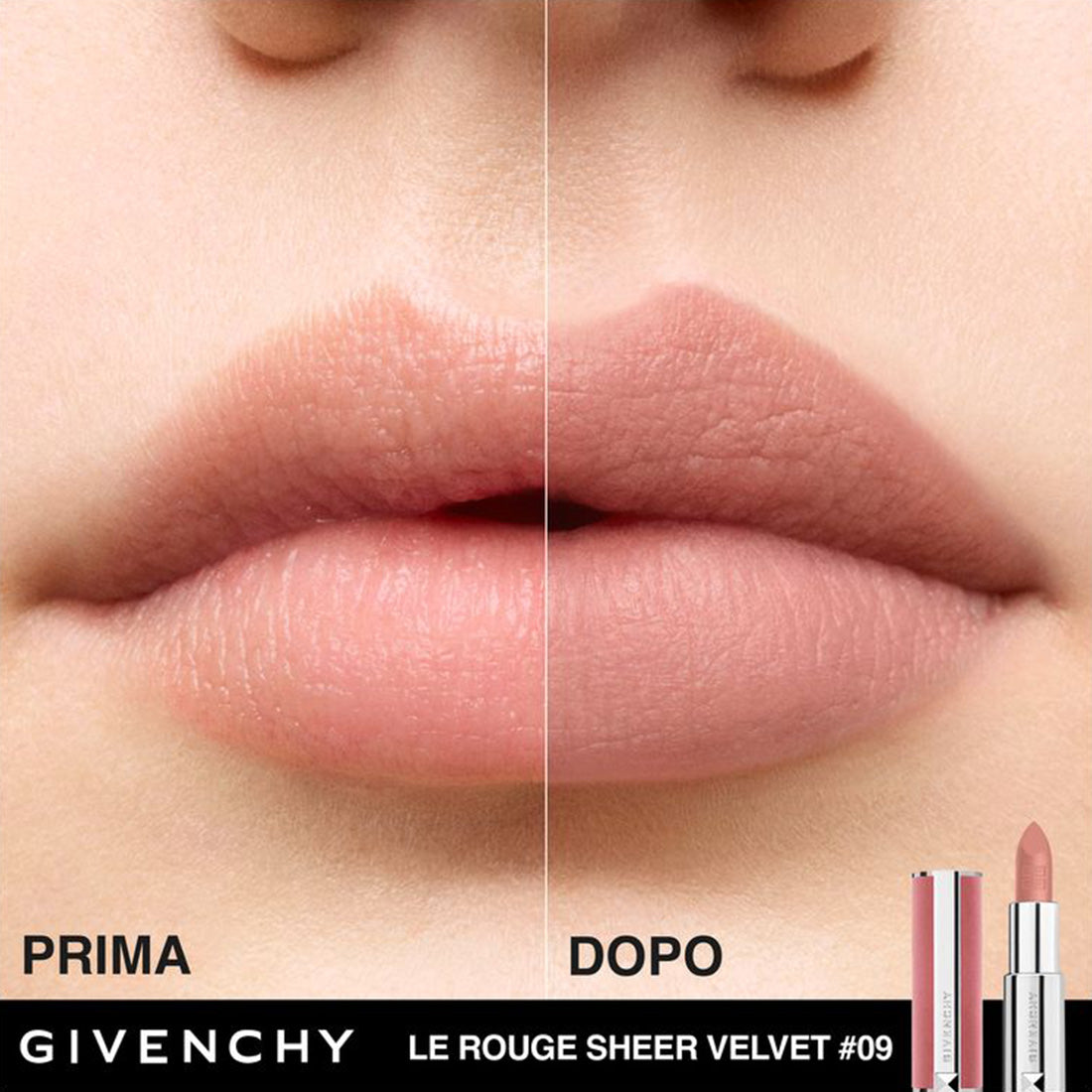 Le Rouge Sheer Velvet Rossetto Mat 09 Beige Sable_GIVP084373_Givenchy-2