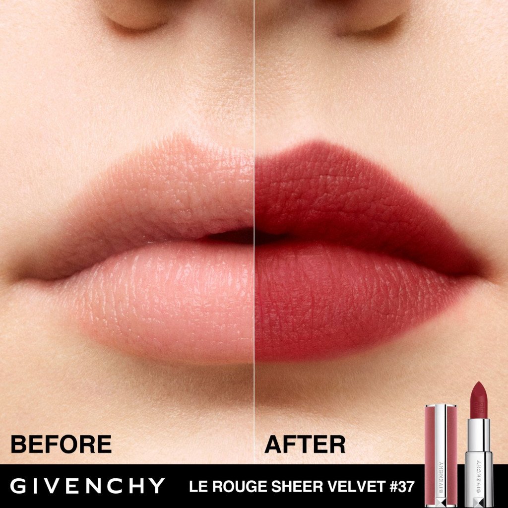 Le Rouge Sheer Velvet Rossetto Mat 37 Rouge Grainè_GIVP083958_Givenchy-2