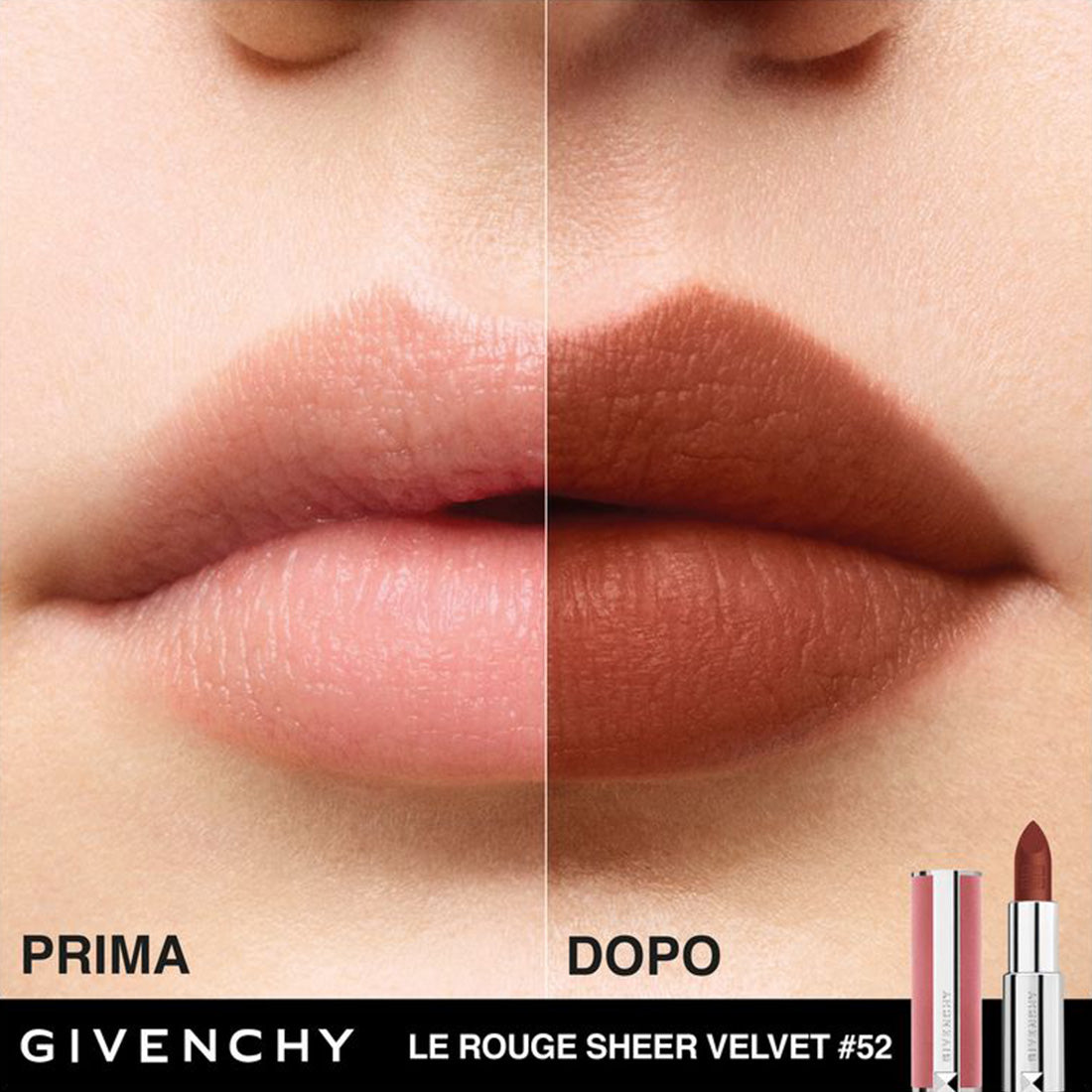 Le Rouge Sheer Velvet Rossetto Mat 52 Brun Epice_GIVP084375_Givenchy-2