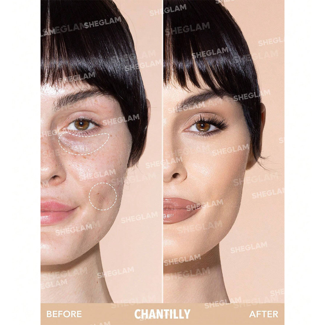 Like Magic 12hr Full Coverage Concealer Chantilly_SHE056_Sheglam-2