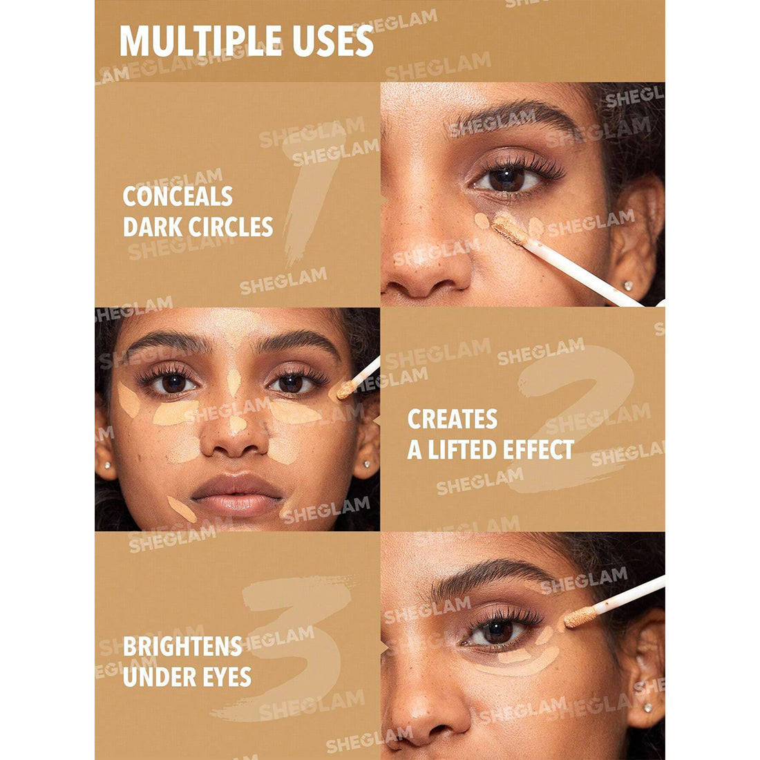 Like Magic 12hr Full Coverage Concealer Chantilly_SHE056_Sheglam-3