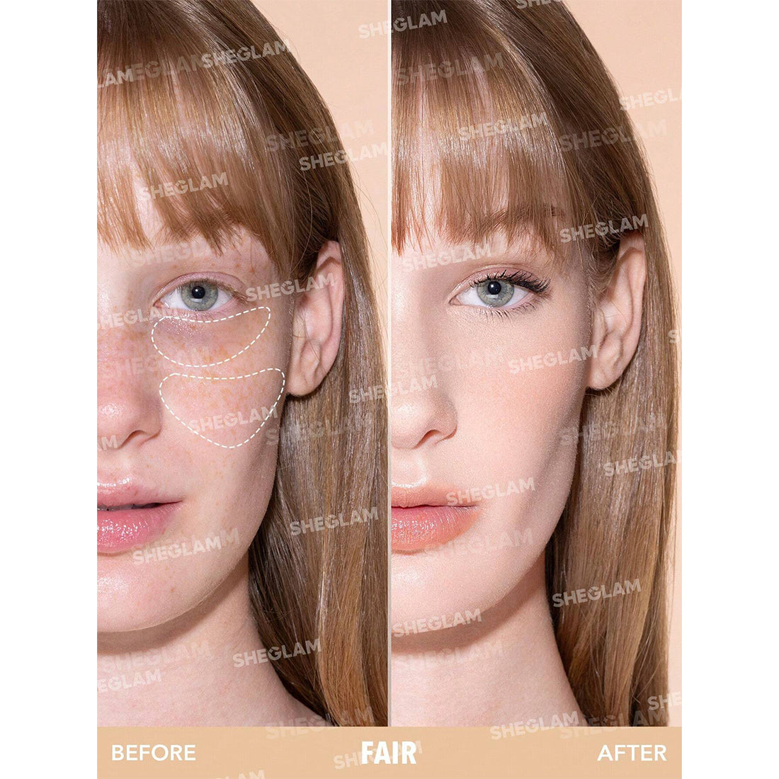 Like Magic 12hr Full Coverage Concealer Fair_SHE058_Sheglam-2