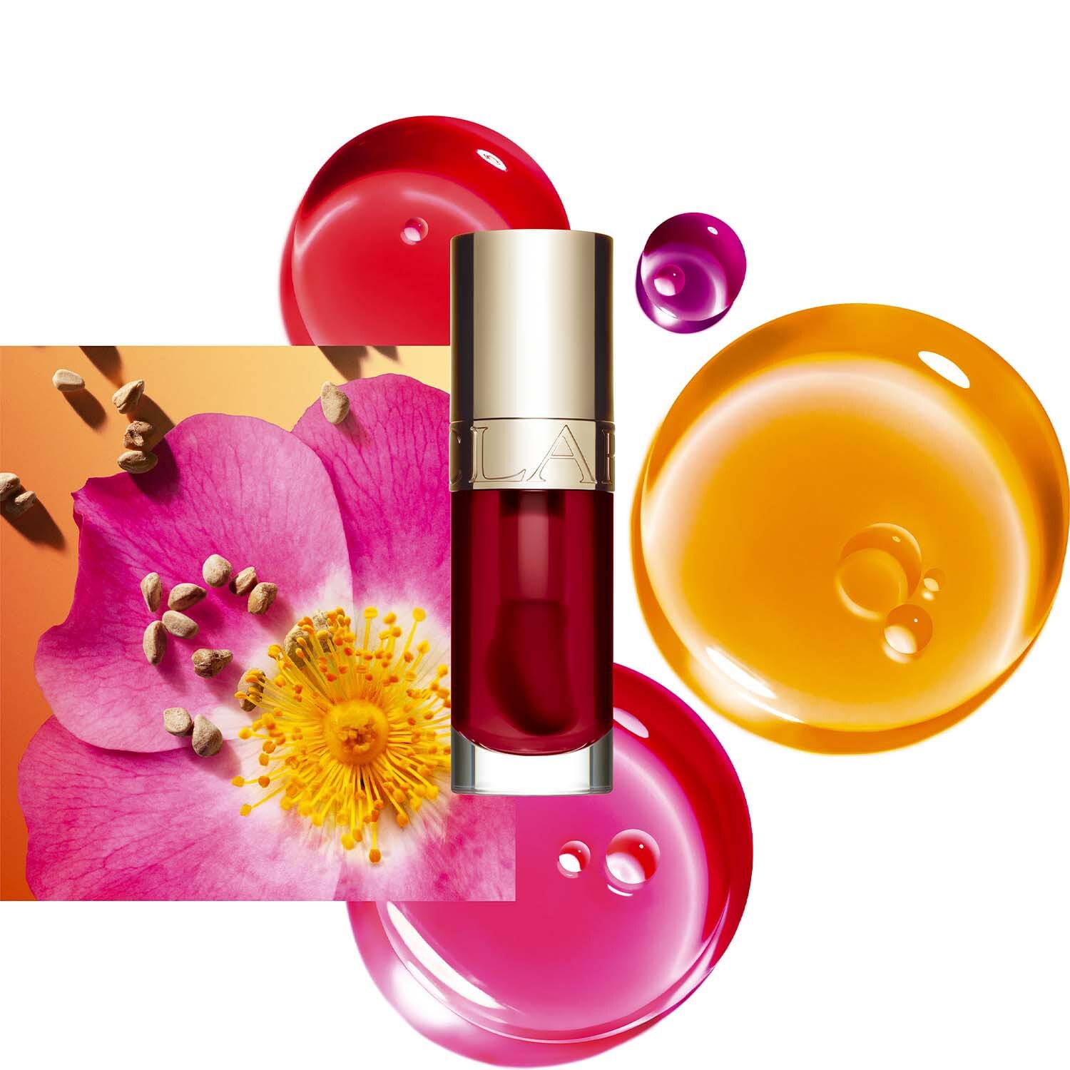 Lip Comfort Oil Olio Nutriente Labbra 08 Strawberry_CLA80084593_Clarins-3