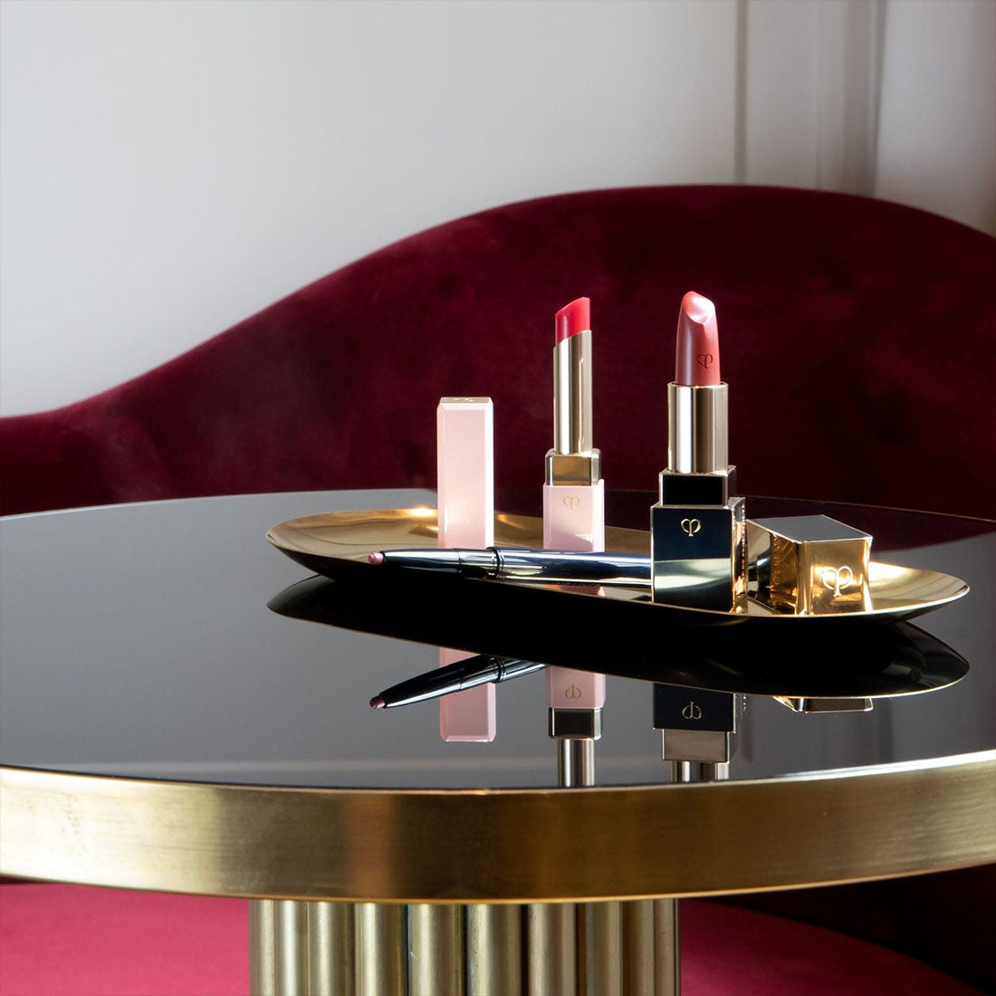 Lipstick Shimmer Rossetto Brillante 313 Go Boldly Bronze_CDP10117043101_CLE' DE PEAU BEAUTE'-5