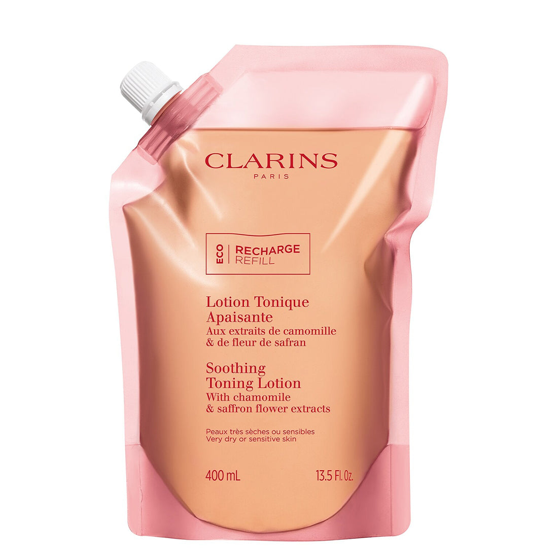 Lotion Tonique ApaisanteTonico Viso Lenitivo Ricarica 400 ML_CLA80104572_Clarins