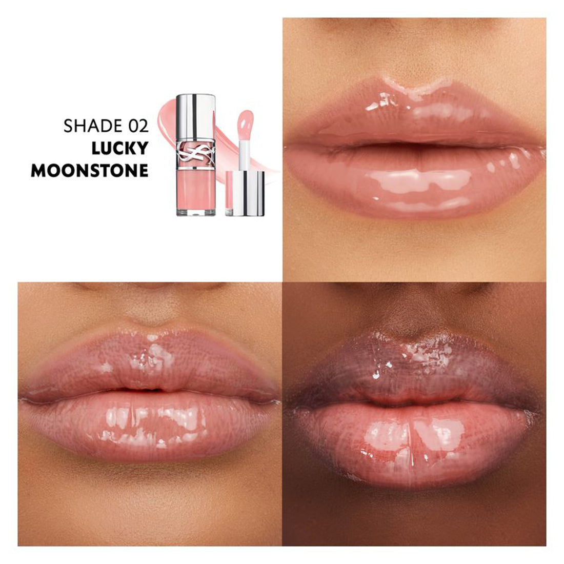 Loveshine Plumpling Lip Oil Gloss 02 Lucky Moonstone_YSLF8338300_YSL-4