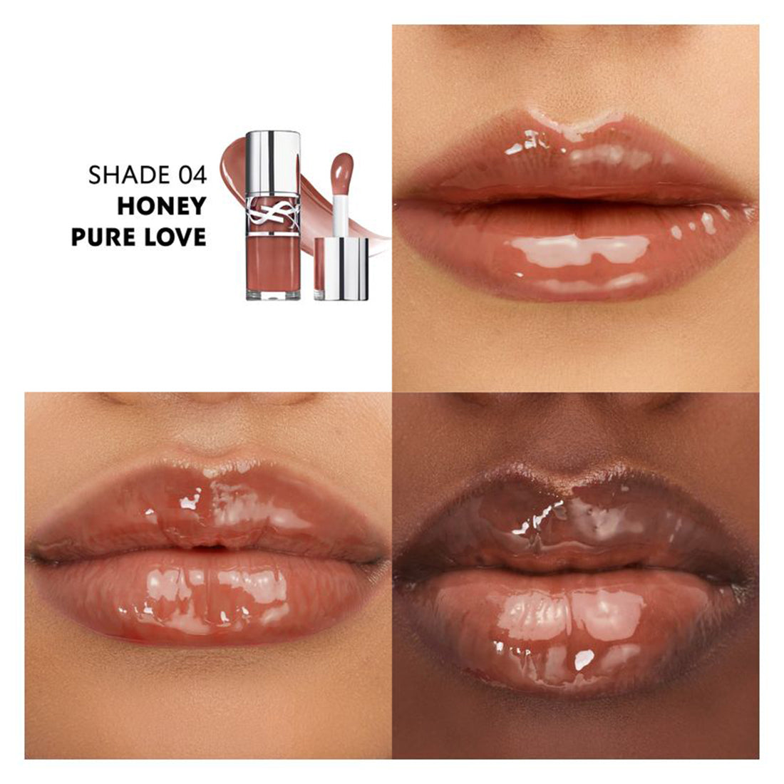 Loveshine Plumpling Lip Oil Gloss 04 Honey Pure Love_YSLF8338500_YSL-4
