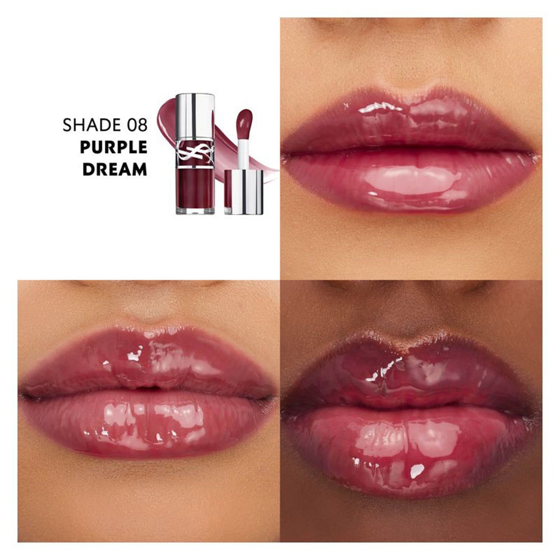 Loveshine Plumpling Lip Oil Gloss 08 Purple Dream_YSLF8338900_YSL-4