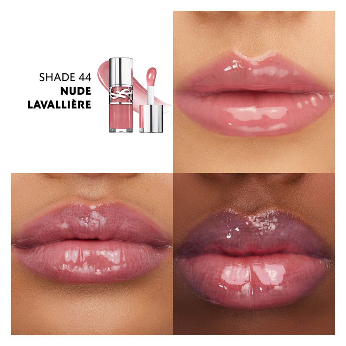 Loveshine Plumpling Lip Oil Gloss 44 Nude Lavalliere_YSLF8339100_YSL-4
