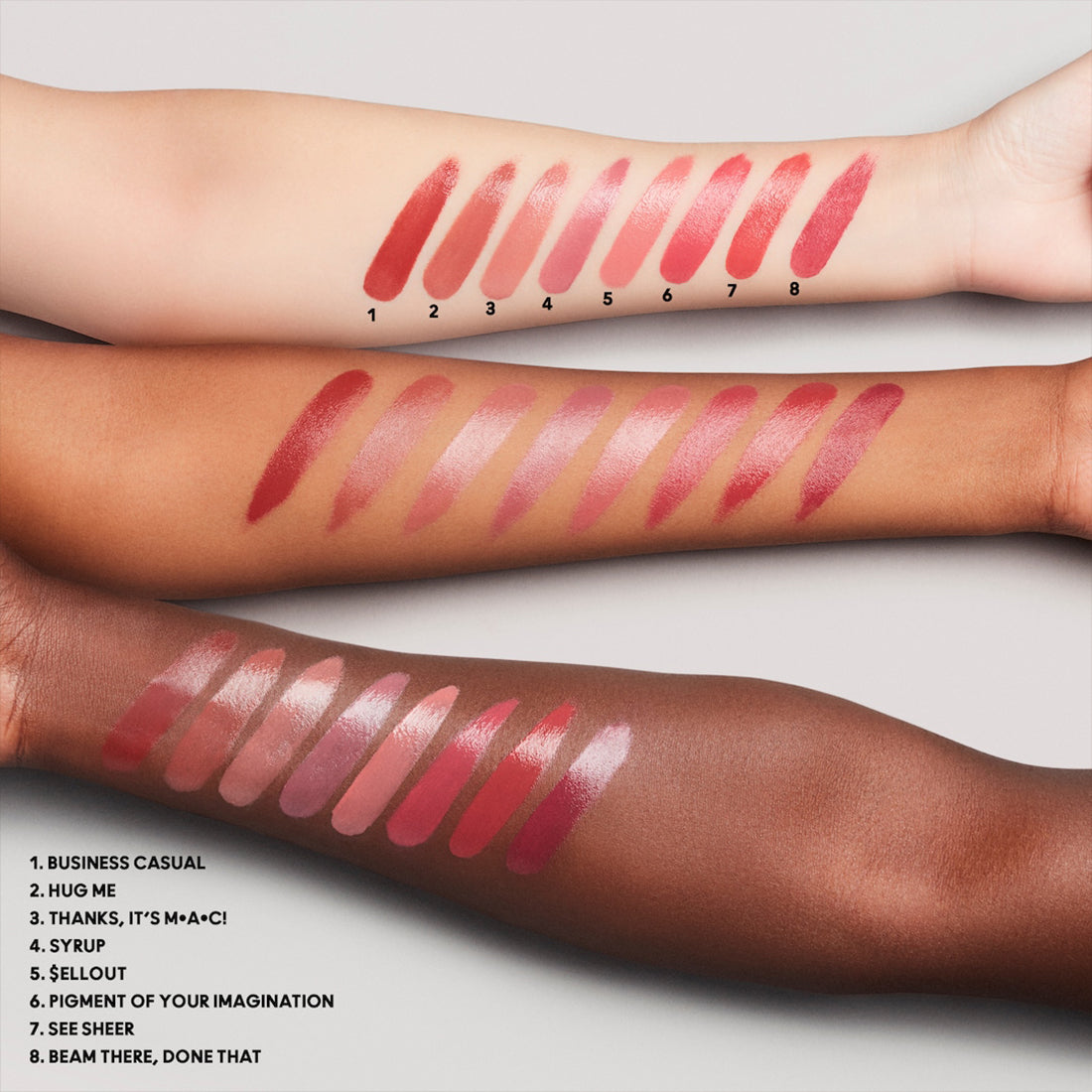 Lusterglass Lipstick Rossetto Lunga Tenuta Beam There, Done That_MACSMXF15_MAC-7