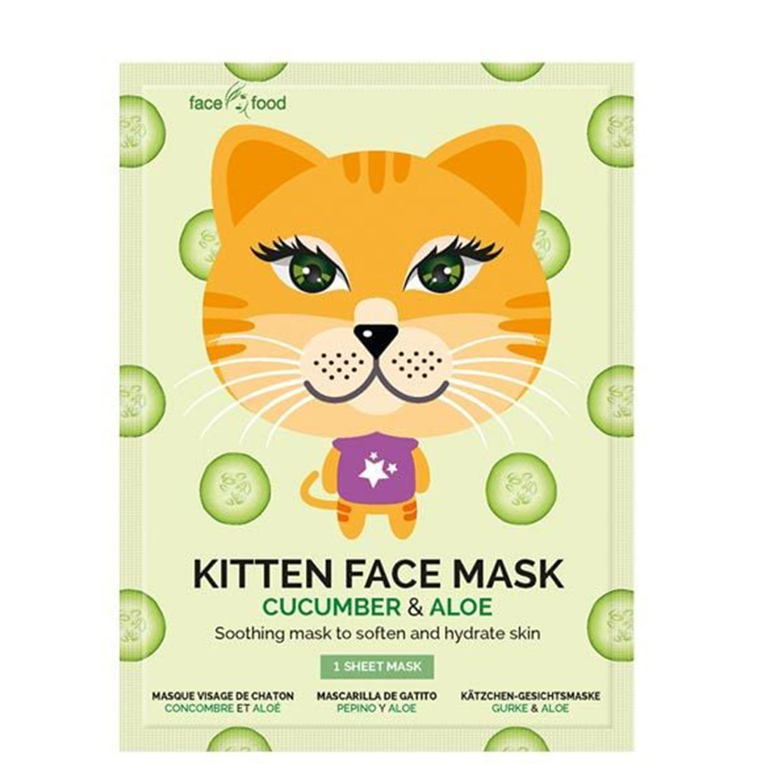 MASCHERA VISO GATTO CETRIOLO E ALOE_HEA40AM01_7St HEAVEN