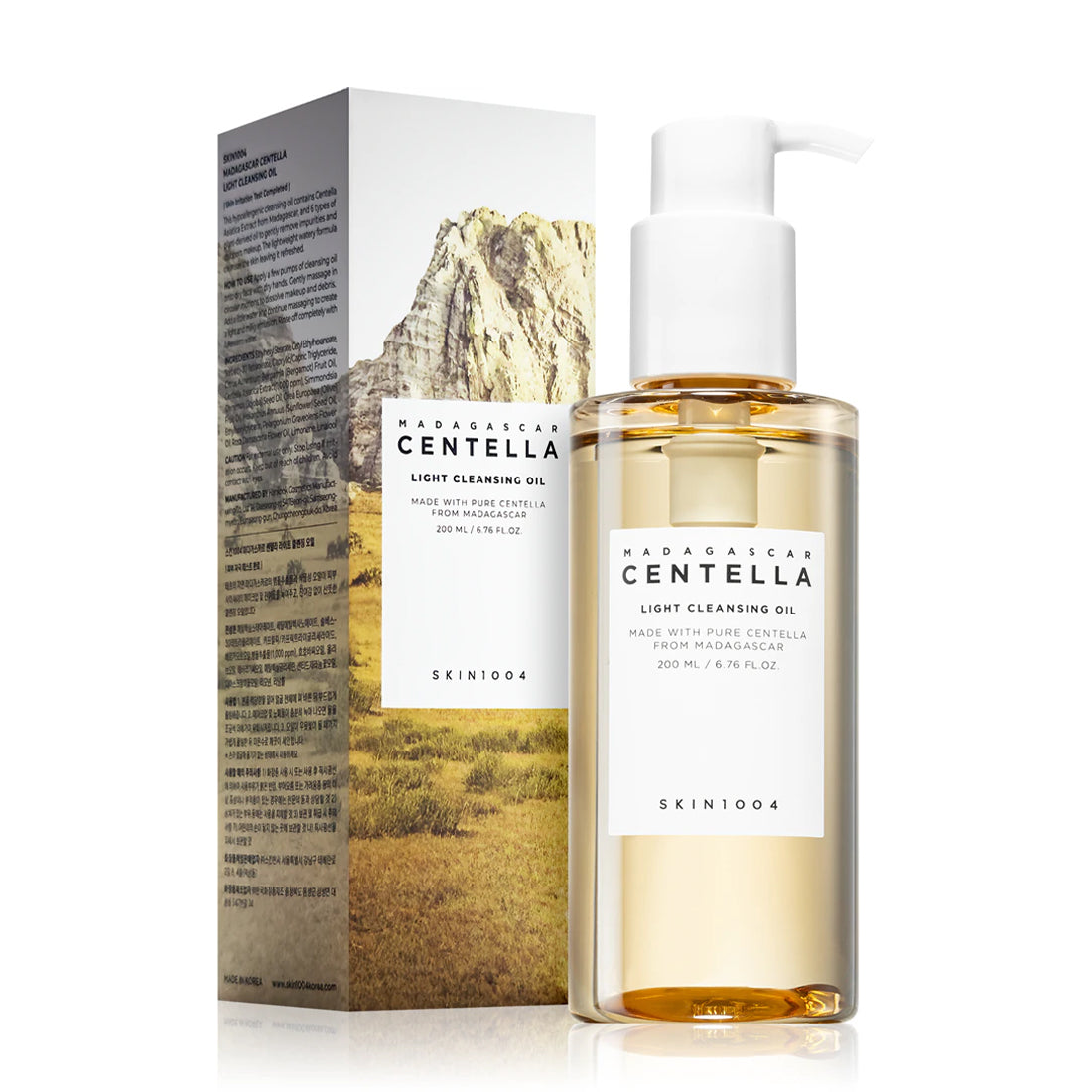 Madagascar Centella Light Cleansing Oil Olio Struccante Detergente Lenitivo 200 ml_SKI026111_SKIN1004-2