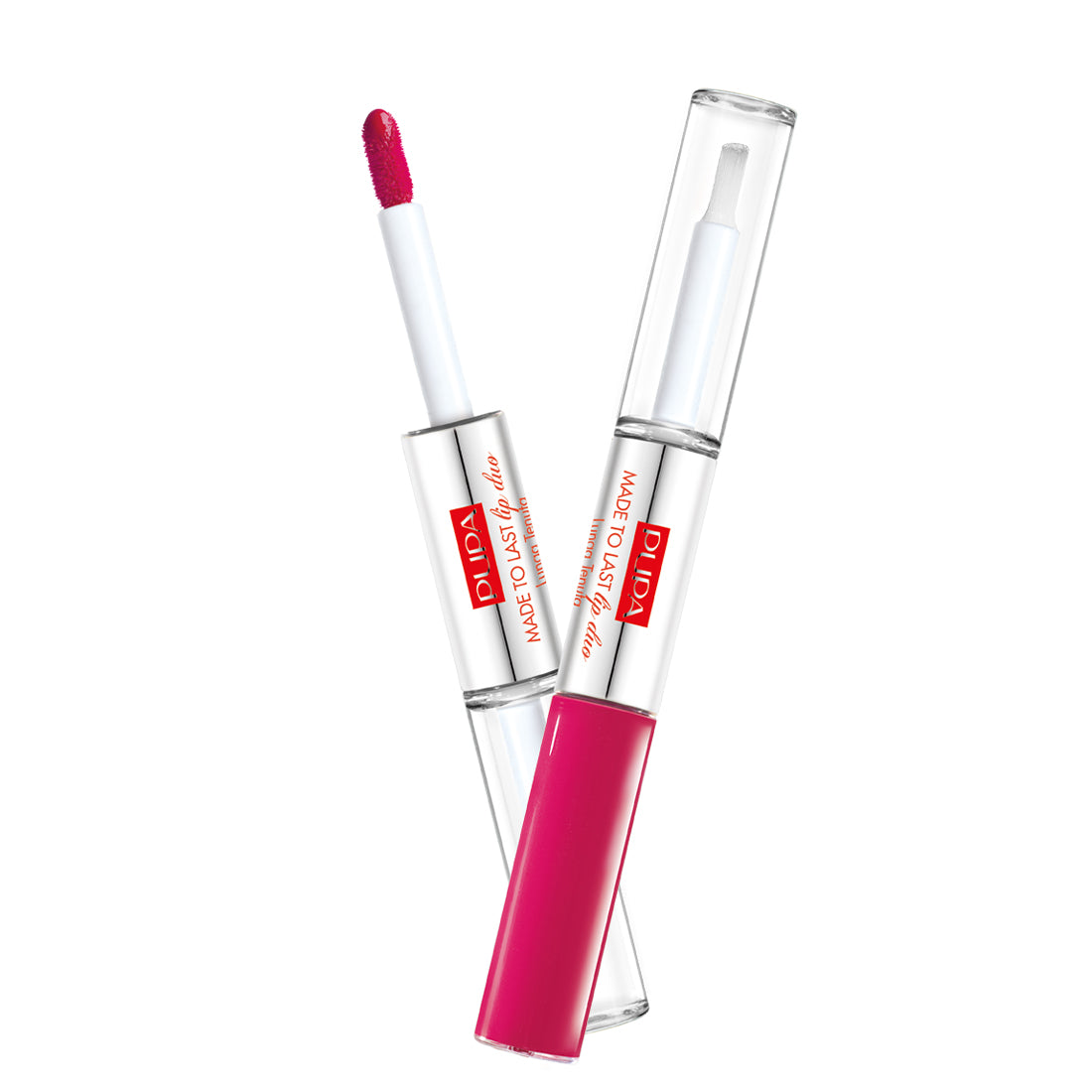 Made To Last Lip Duo Rossetto Liquido Lunga Tenuta N 04 Geranium Fuchsia_PUP020021B004_Pupa