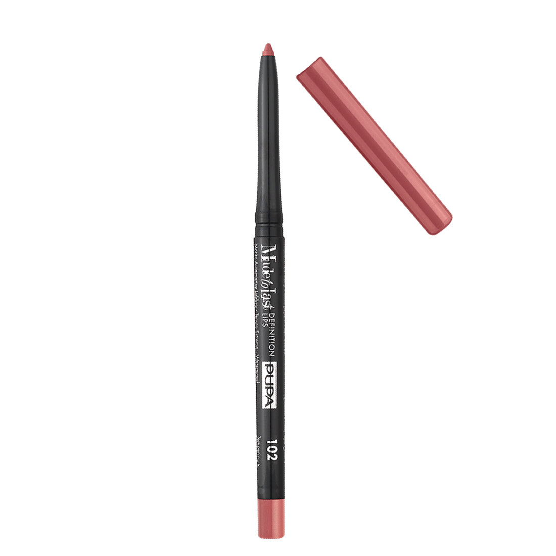 Made to Last Definition Lips Matita Labbra Automatica Waterproof Tenuta Estrema N 102 Soft Rose_PUP22008102_Pupa