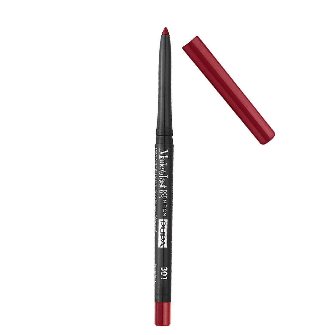 Made to Last Definition Lips Matita Labbra Automatica Waterproof Tenuta Estrema N 302 Chic Burgundy_PUP220028302_Pupa
