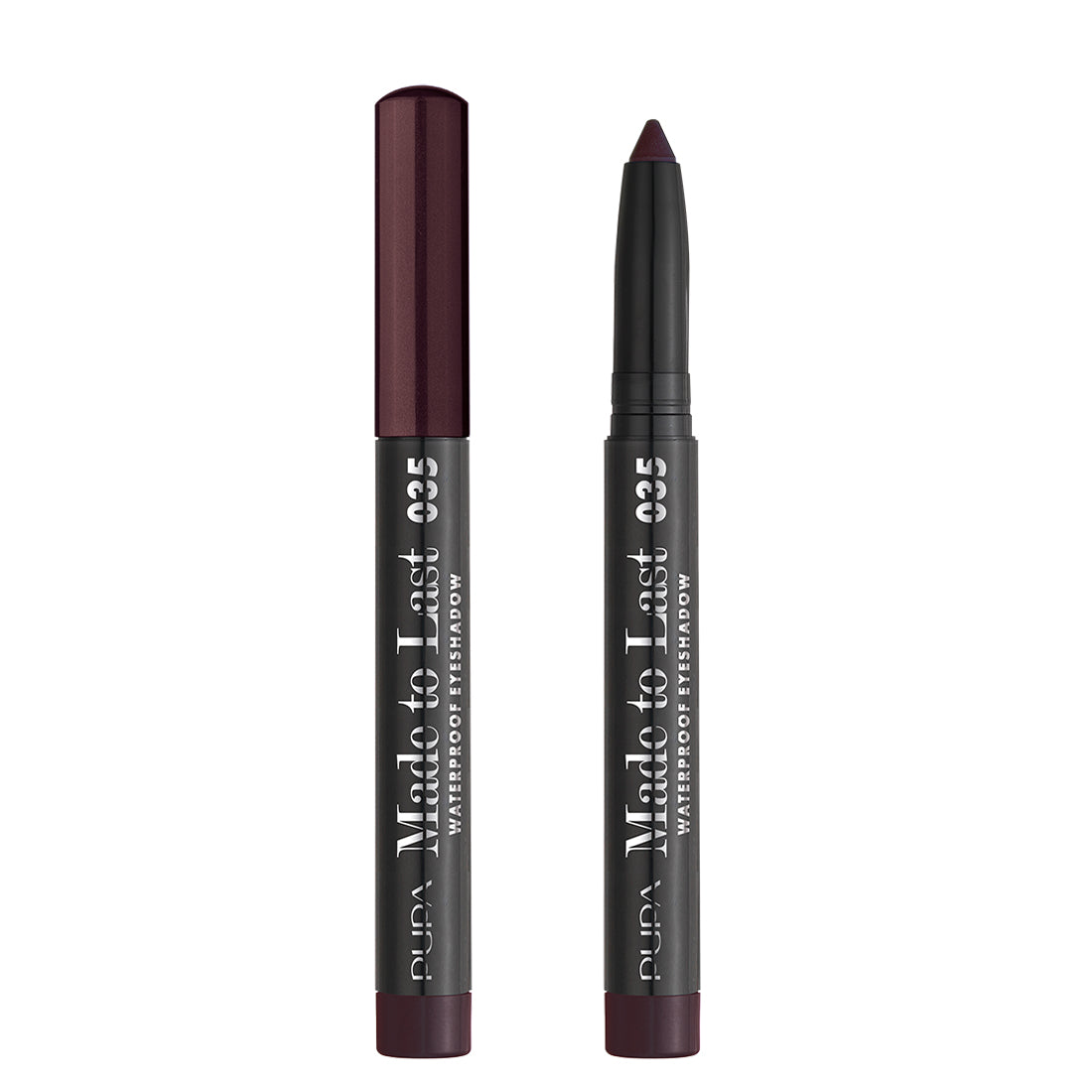 Made to Last Waterproof Eyeshadow Ombretto Stick Tenuta Estrema N 035 Plum_PUP240078035_Pupa