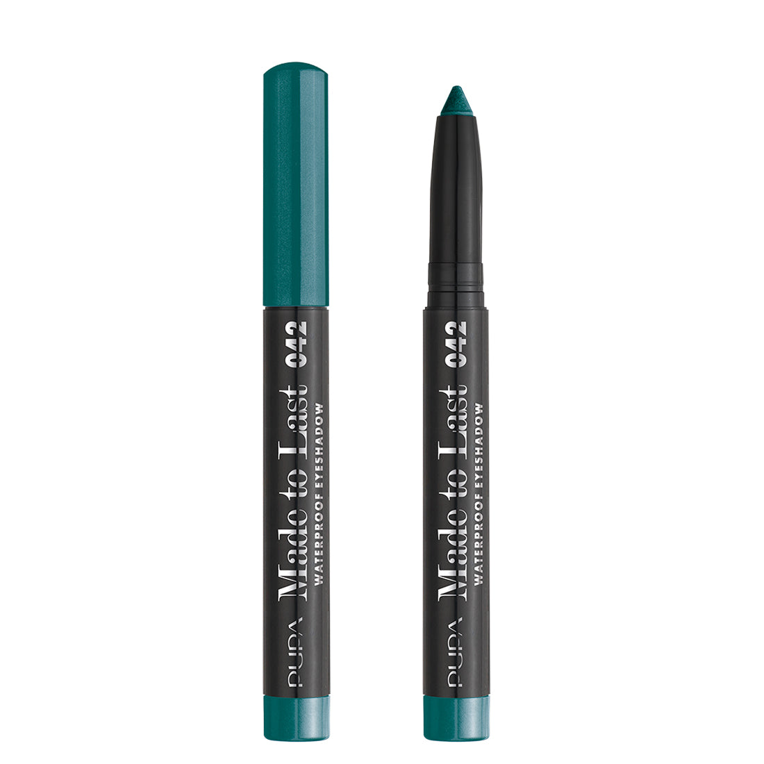 Made to Last Waterproof Eyeshadow Ombretto Stick Tenuta Estrema N 042 Vibrant Green_PUP240078042_Pupa