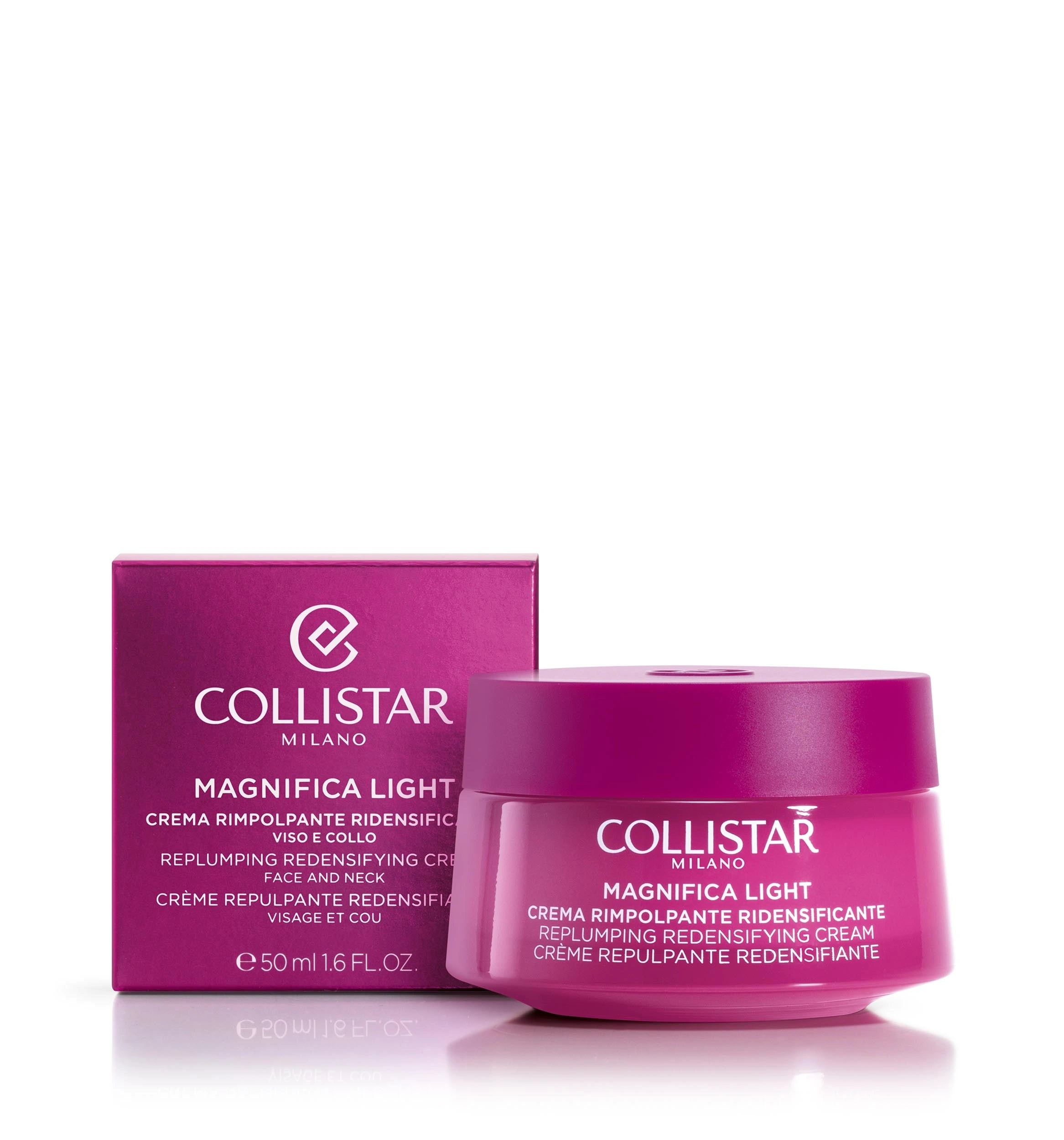 Magnifica Light Crema Rimpolpante Ridensificante Viso e Collo 50 ML_COL24443_Collistar-2