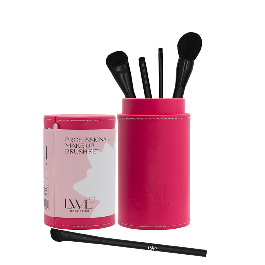 Make Up Brush Set Pink Edition_LWL109005_LWL COSMETICS