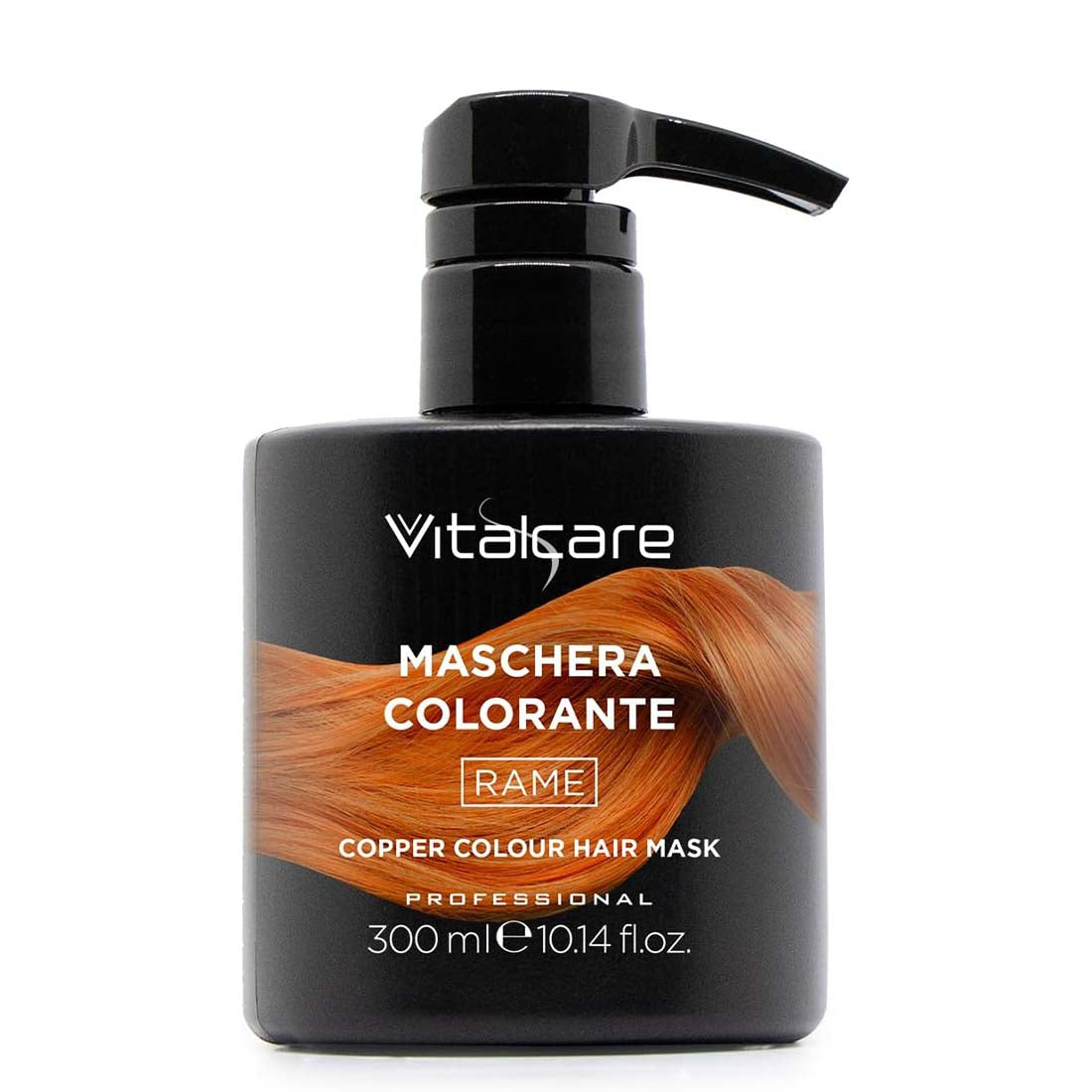 Maschera Viso Tommie In Rame - Colore Nero, Nuova, Spedizione Gratuita