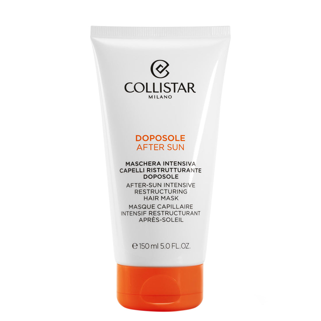Maschera Intensiva Capelli Ristrutturante Doposole 150 ML_COL26057_Collistar