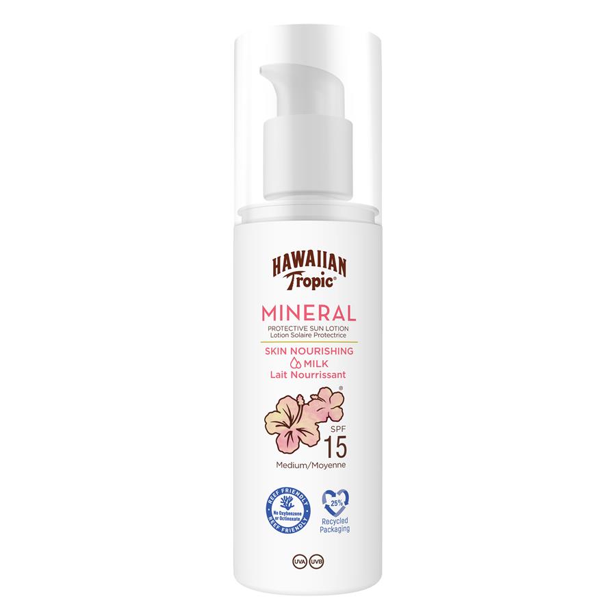 Mineral Protective Sun Milk Latte Solare Protettivo SPF 15 100 ml_HAW138534_HAWAIIAN TROPIC