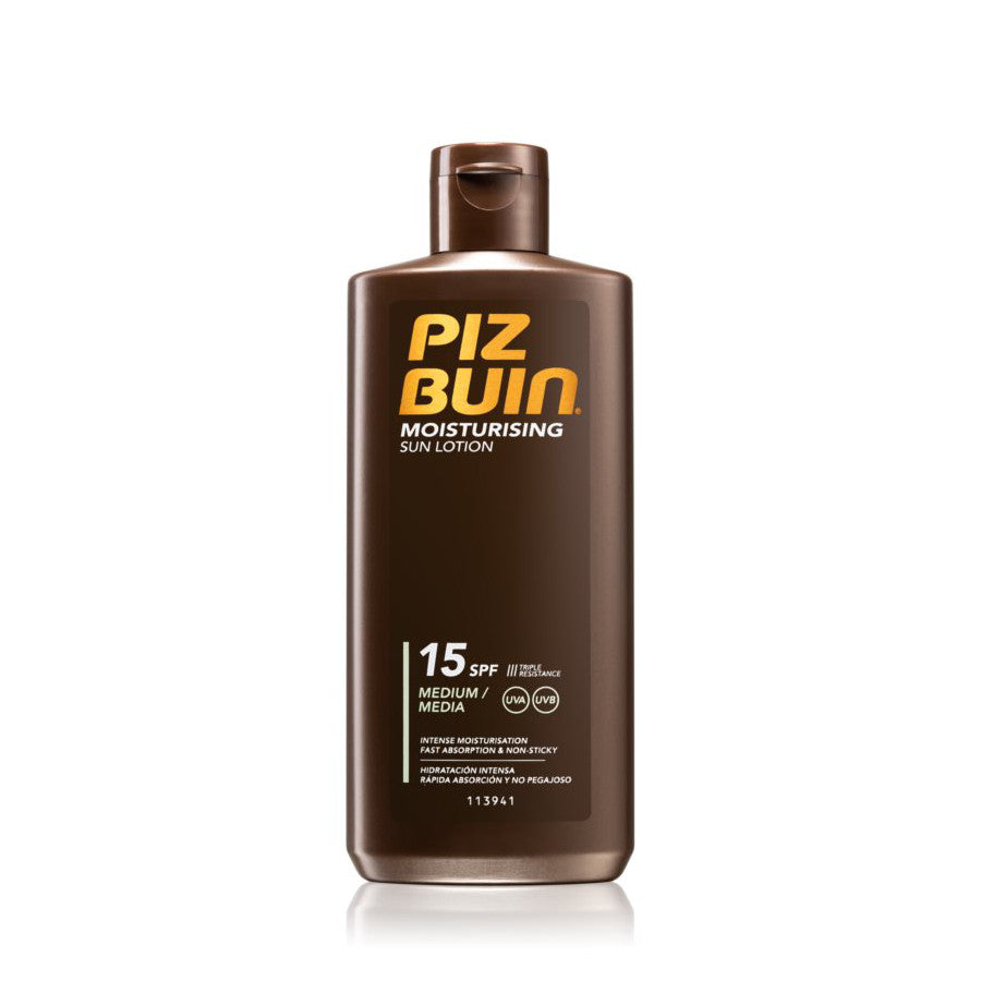 Moisturising Sun Lotion Latte Solare Corpo Idratante 200 ML SPF 15_PIZ64978_PIZ BUIN