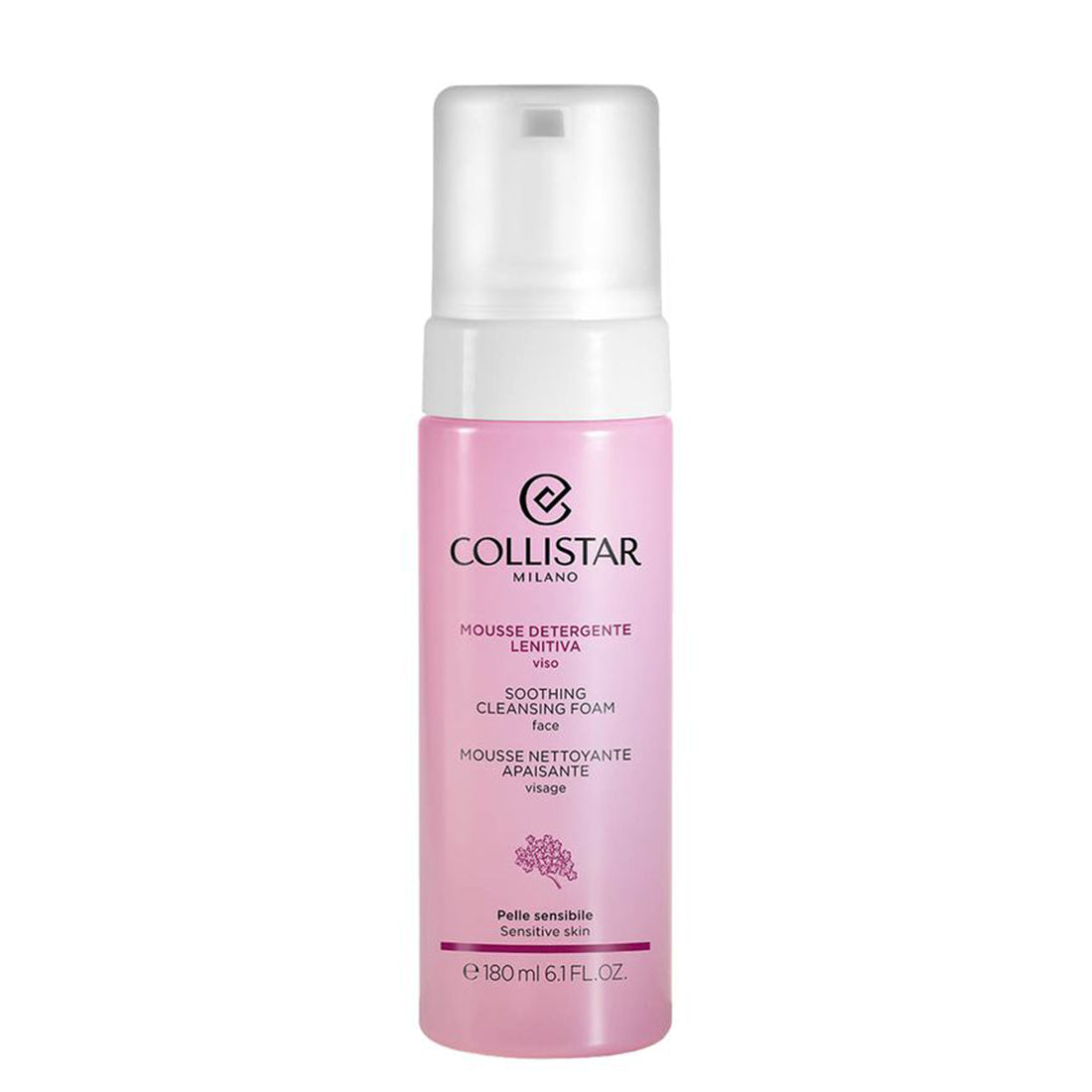 Mousse Detergente Lenitiva Viso 180 ML_COL21930_Collistar