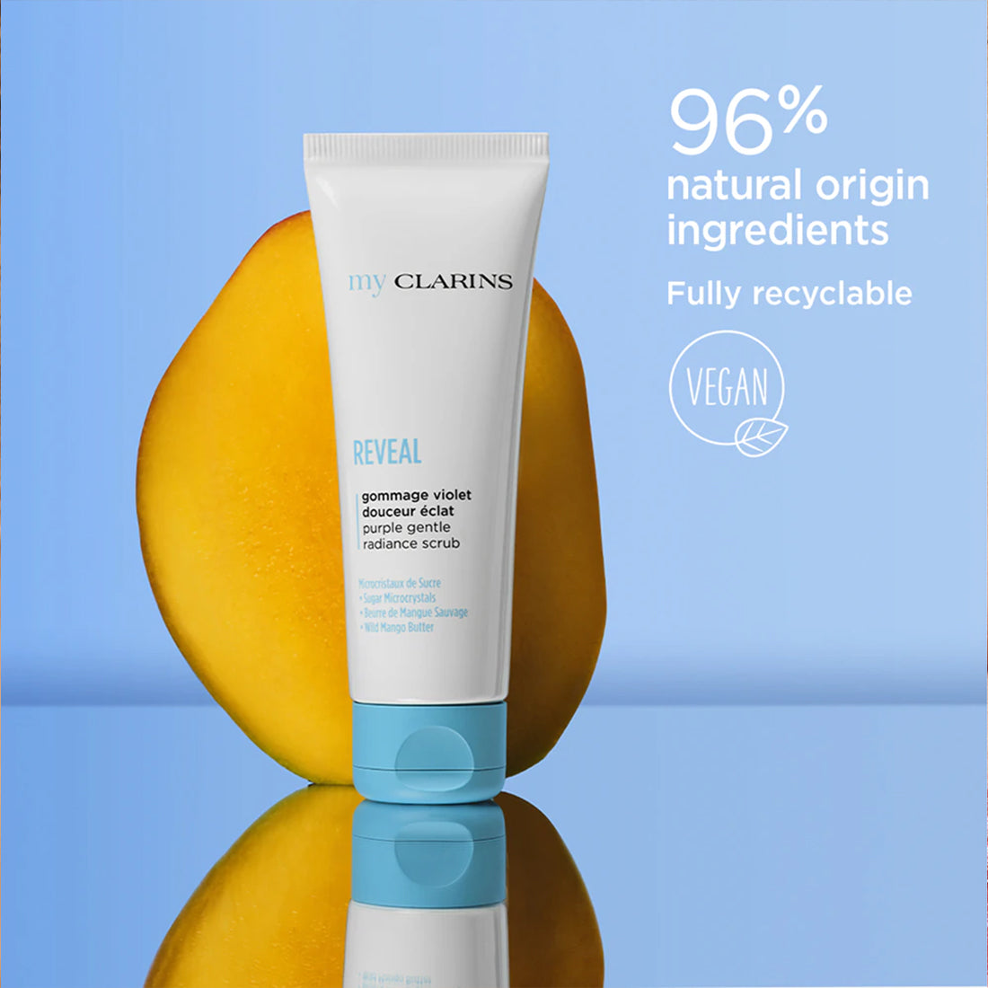 My Clarins Reveal Gommage Violet Doucer Eclat Scrub Detergente Illuminante 50 ML_CLA80110225_Clarins-5