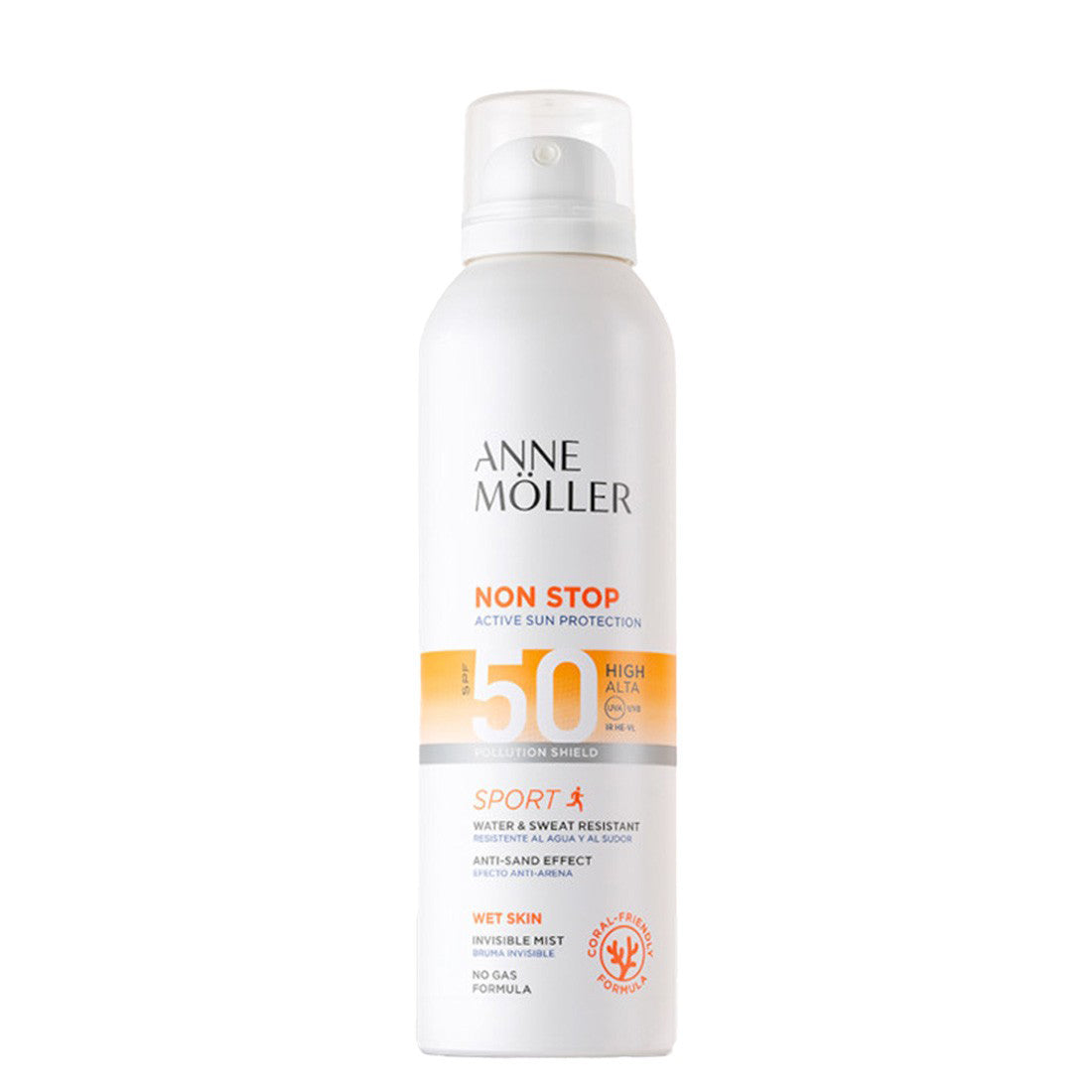 NON STOP INVISIBLE MIST SPF 50 SPORT CORPO FORMULA NO GAS_ANN6M029_ANNE MOLLER