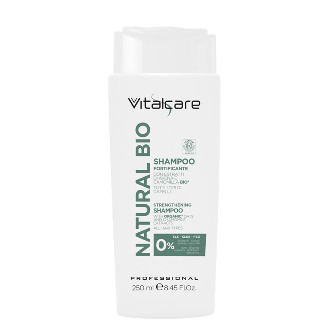 Natural Bio Shampoo 250 ML_VIT11470_Vitalcare
