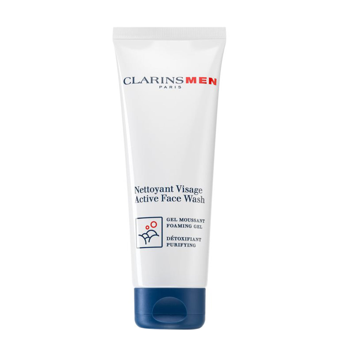 Nettoyant Visage Active Face Wash Detergente Viso Uomo 125 ML_CLA80039354_Clarins