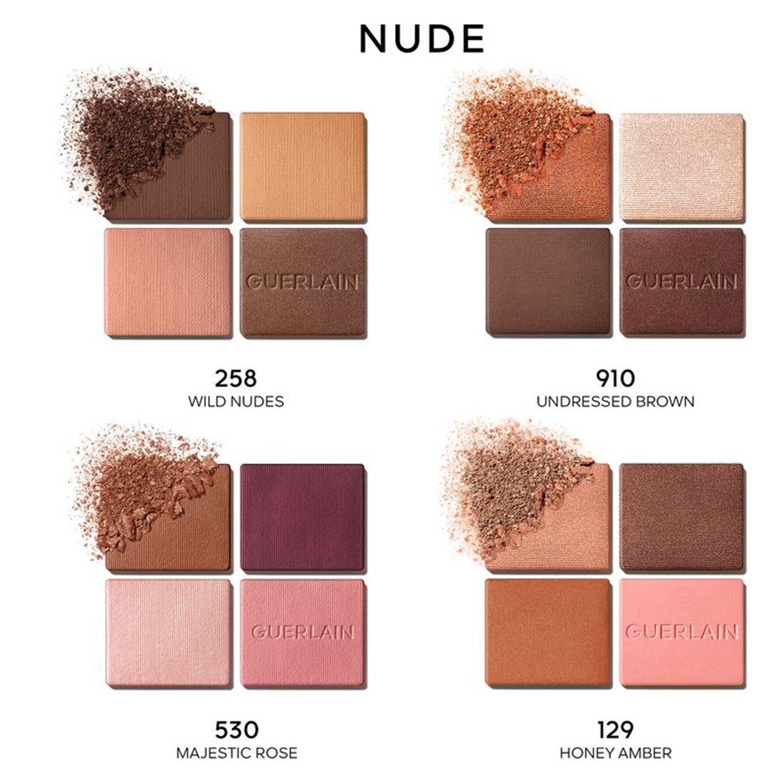 Ombre G 4 Coleurs Palette Occhi 129 Honey Amber_GUE044268_Guerlain-2