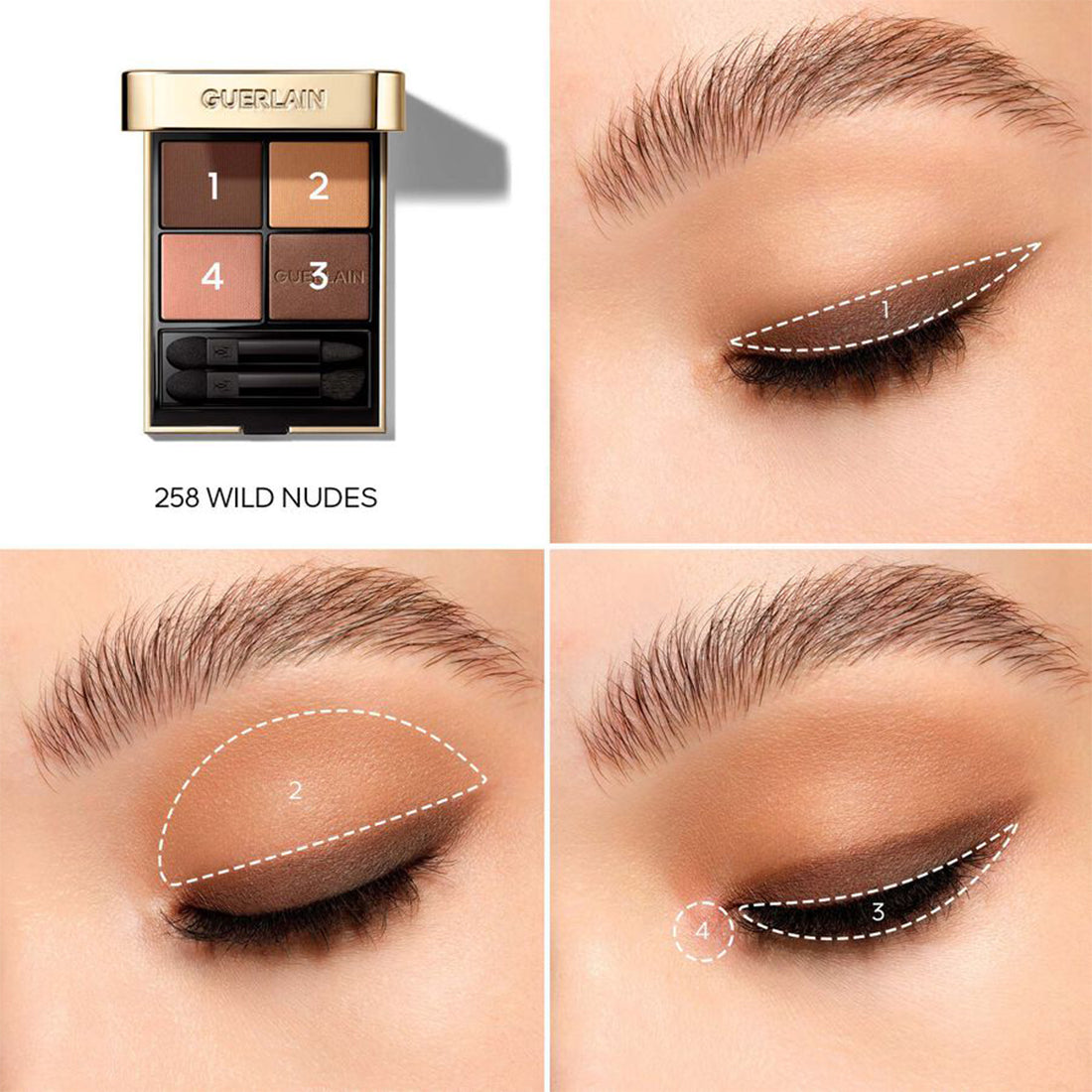 Ombre G 4 Coleurs Palette Occhi 258 Wild Nudes_GUE043963_Guerlain-3