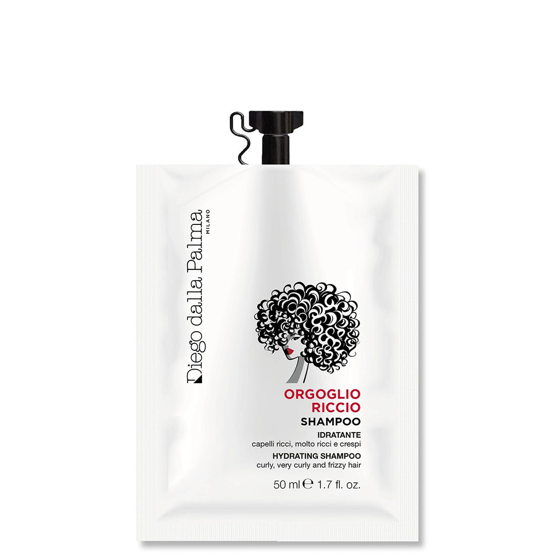 Orgoglio Riccio  Shampoo Disciplinante Modellante Travel Size 50 ML_DDPDHA20120_Diego Dalla Palma