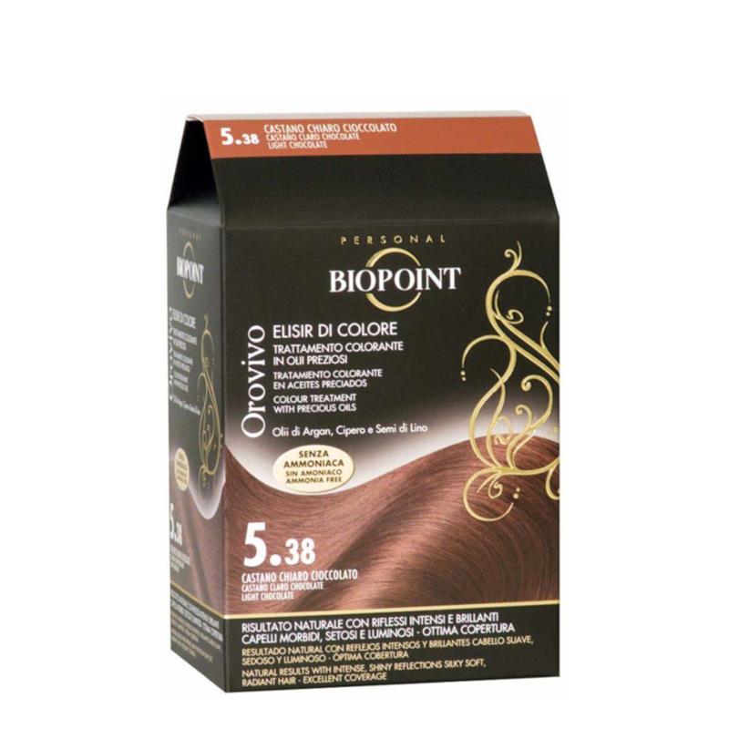 Orovivo Elisir di Colore 5.38 Castano Chiaro Cioccolato_BIO20538_Biopoint