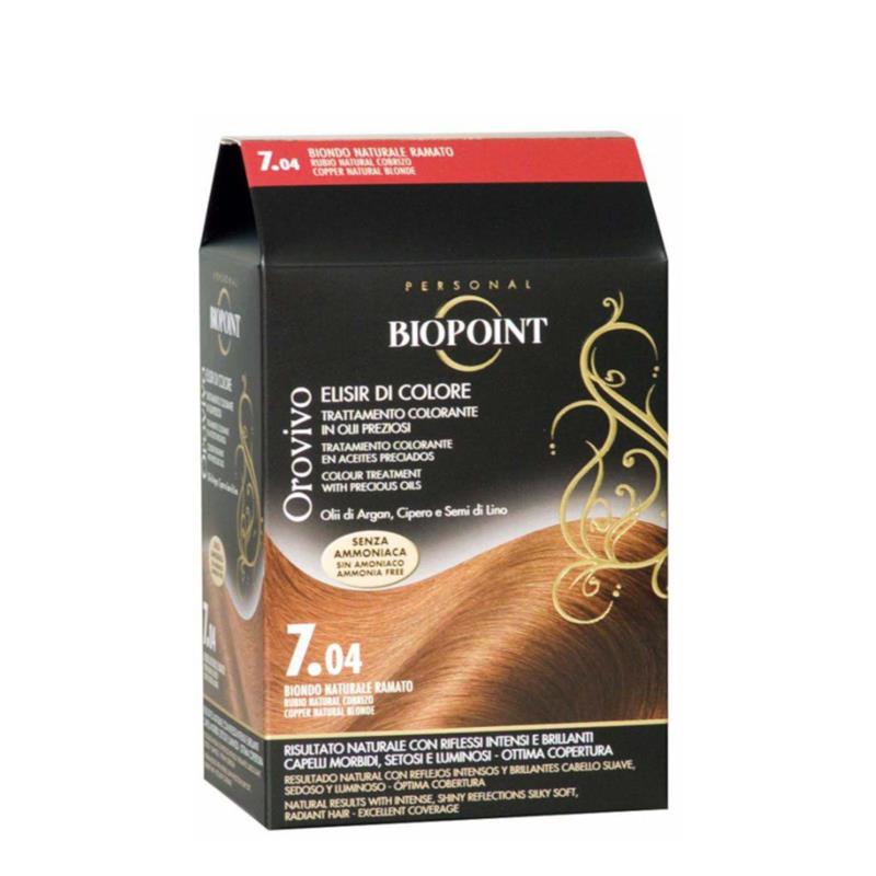 Orovivo Elisir di Colore 7.40 Biondo Naturale Ramato_BIO20704_Biopoint