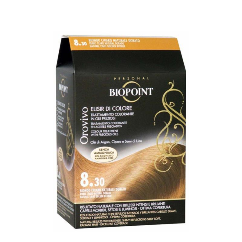 Orovivo Elisir di Colore 8.3 Biondo Chiaro Naturale Dorato_BIO20083_Biopoint