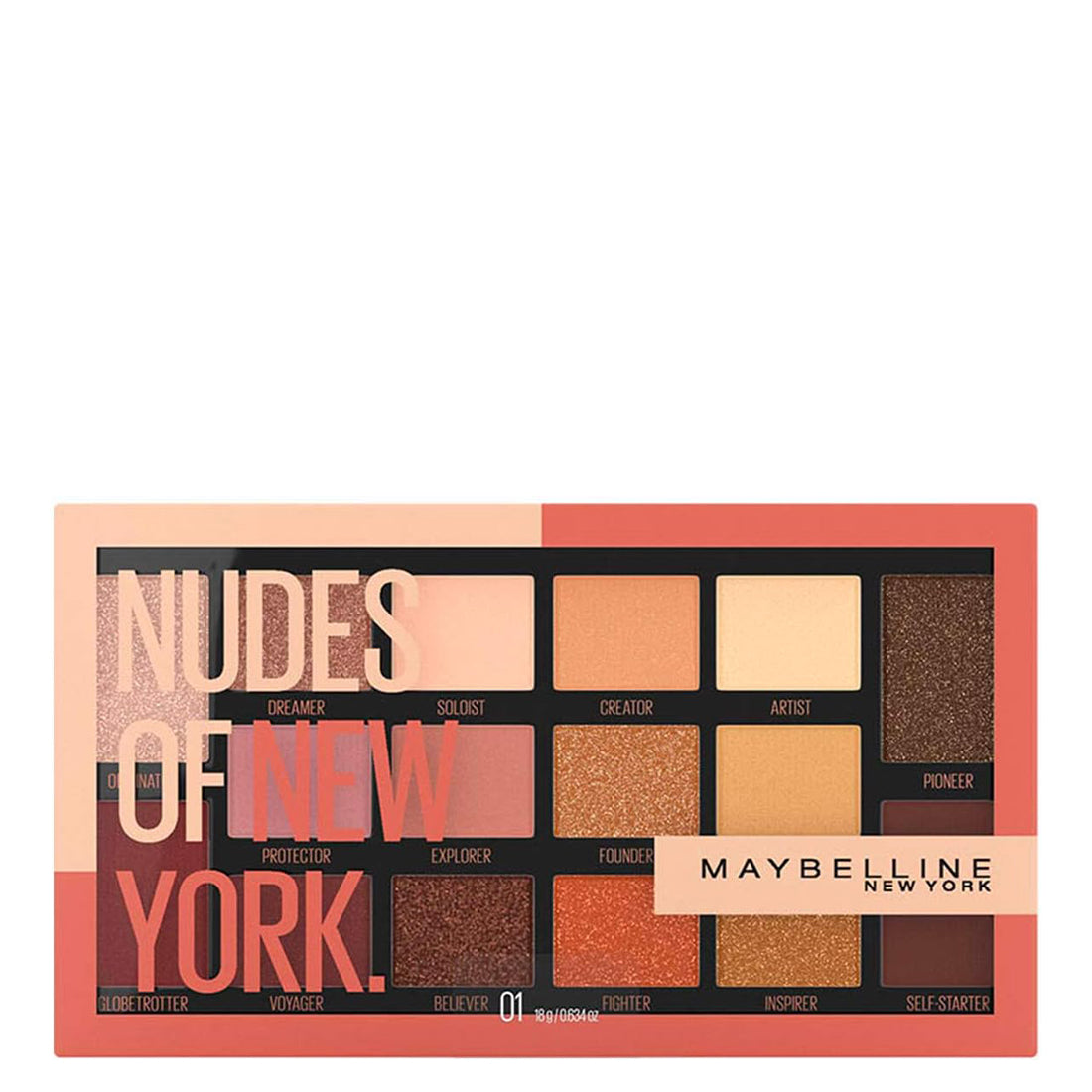 Palette Nudes Of New York Palette Ombretti Nude_MAY3281200_Maybelline