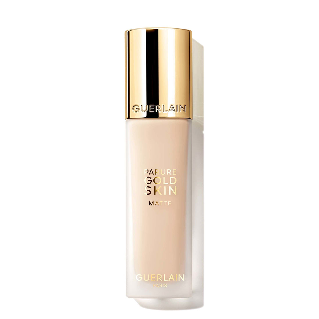 Parure Gold Skin Matte Fond De Teint Fluide Haute Perfection Sans Transfert Fondotinta Trattamento Lunga Tenuta Effetto Matte 0N_GUE043579_Guerlain