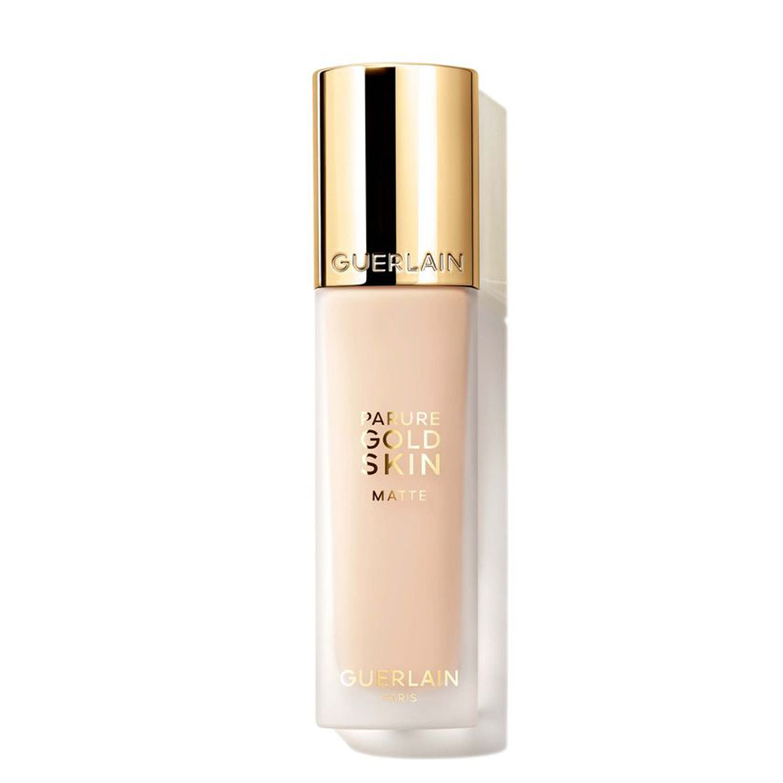 Parure Gold Skin Matte Fond De Teint Fluide Haute Perfection Sans Transfert Fondotinta Trattamento Lunga Tenuta Effetto Matte 1N_GUE043581_Guerlain